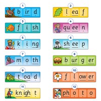 Match and Spell Next Steps Game Misplaced Pieces