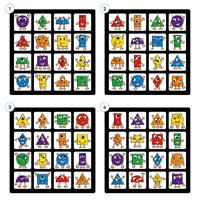 Monster Bingo Game Misplaced Pieces