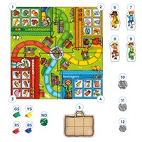 Pop to the Shops Board Game Misplaced Pieces