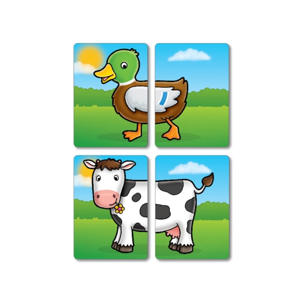 Farmyard Heads and Tails Game Farmyard Heads and Tails Game
