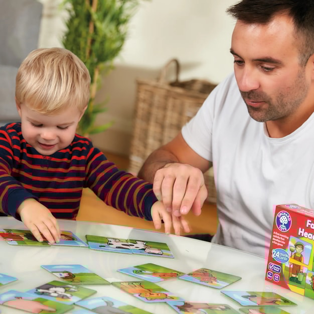 Farmyard Heads and Tails Game Farmyard Heads and Tails Game