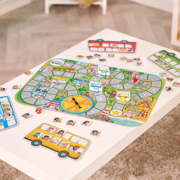 Bus Stop Board Game | Orchard Toys Bus Stop Board Game | Orchard Toys