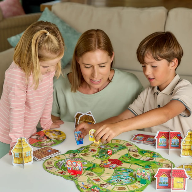 Three Little Pigs Board Game Three Little Pigs Board Game