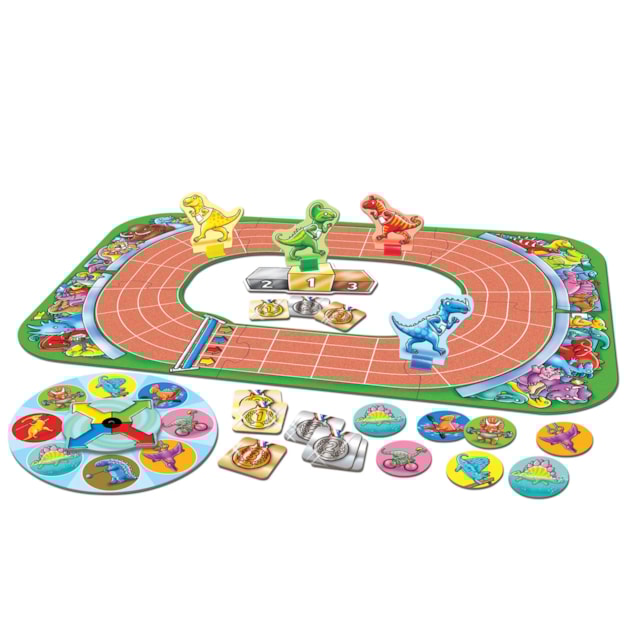 Dinosaur Race Board Game Dinosaur Race Board Game