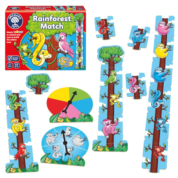 Rainforest Match Game