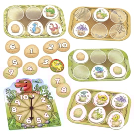 Dinosaur Number Eggs