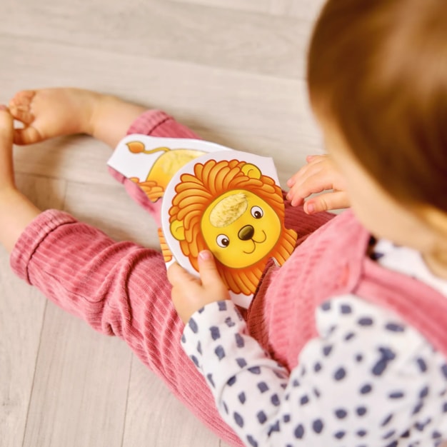 Match and Feel two-piece jungle puzzles Match and Feel two-piece jungle puzzles