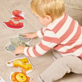 Match and Feel two-piece jungle puzzles Match and Feel two-piece jungle puzzles