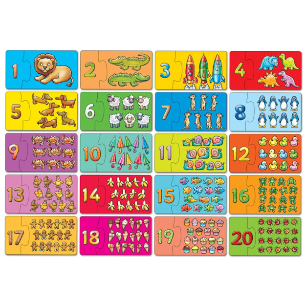 Match and Count Jigsaw Puzzle