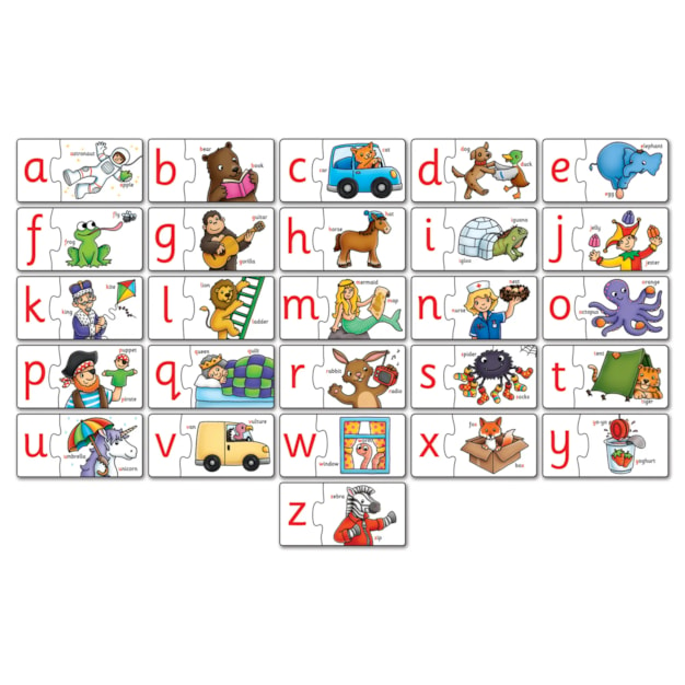 Alphabet Match Jigsaw Puzzle