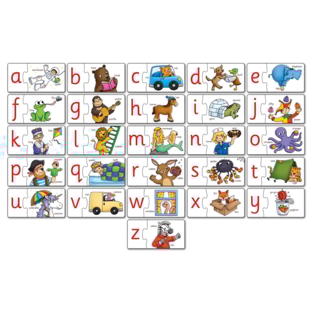 Alphabet Match Jigsaw Puzzle