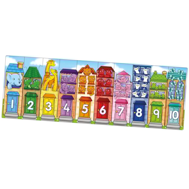 Number Street Jigsaw Puzzle Number Street Jigsaw Puzzle