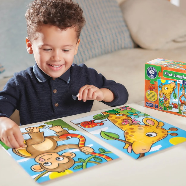 First Jungle Friends Jigsaw Puzzles