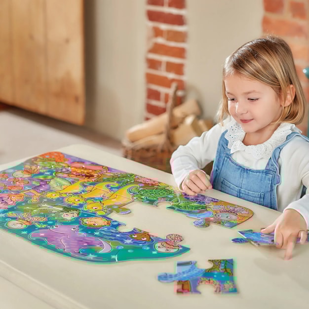 Mermaid Fun Jigsaw Puzzle Mermaid Fun Jigsaw Puzzle