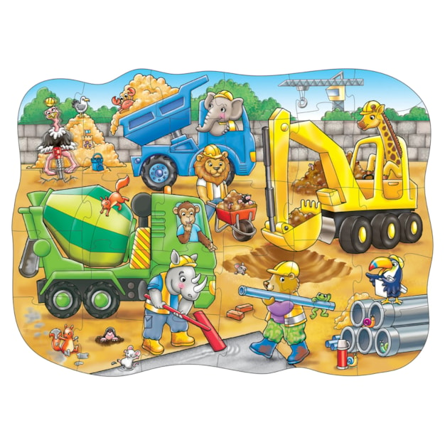 Busy Builders Jigsaw Puzzle