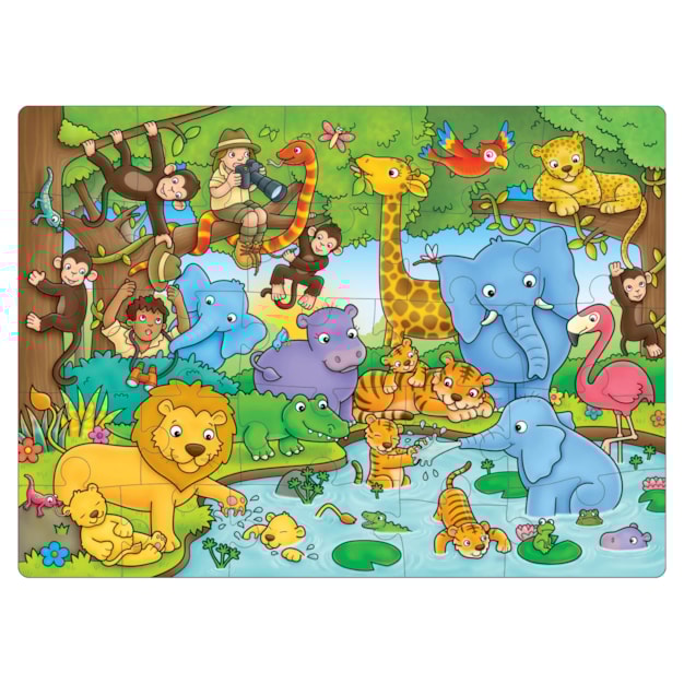 Who's in the Jungle? Jigsaw Puzzle Who's in the Jungle? Jigsaw Puzzle