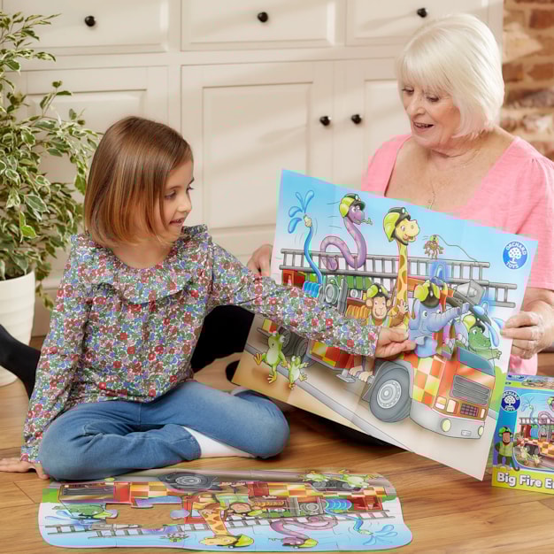Big Fire Engine Jigsaw Puzzle Big Fire Engine Jigsaw Puzzle
