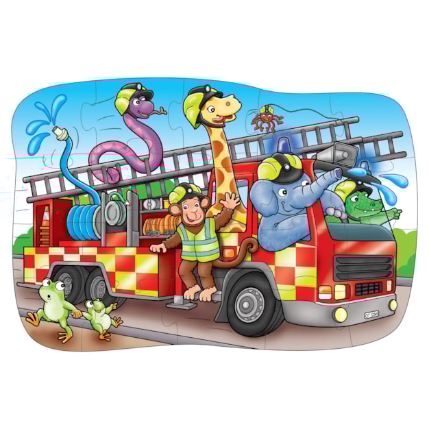 Big Fire Engine Jigsaw Puzzle Big Fire Engine Jigsaw Puzzle