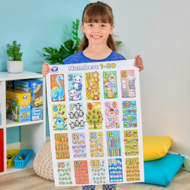 Giant Number Jigsaw Puzzle Giant Number Jigsaw Puzzle
