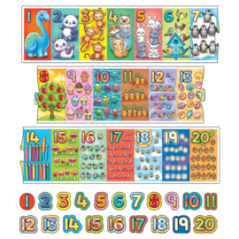 Giant Number Jigsaw Puzzle Giant Number Jigsaw Puzzle