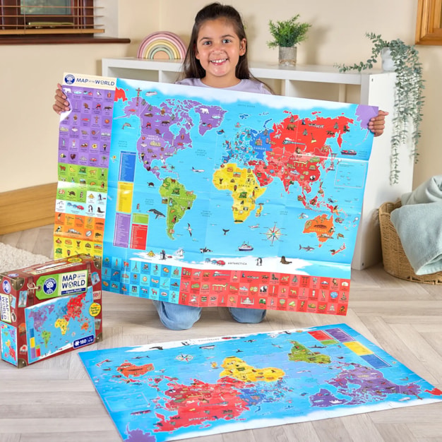 Map of the World Jigsaw Puzzle
