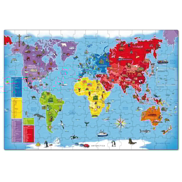 Map of the World Jigsaw Puzzle Map of the World Jigsaw Puzzle