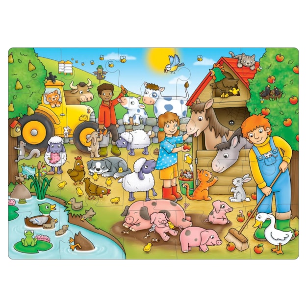 Who's On The Farm? Jigsaw Puzzle