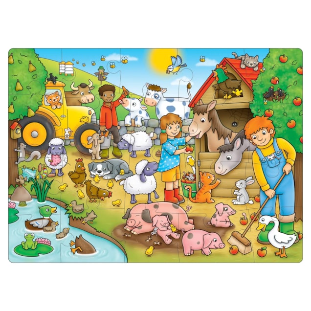 Who's On The Farm? Jigsaw Puzzle Who's On The Farm? Jigsaw Puzzle