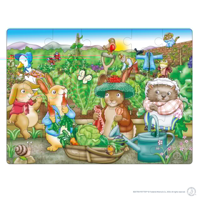 Peter Rabbit™ In Mr. McGregor's Garden jigsaw puzzle