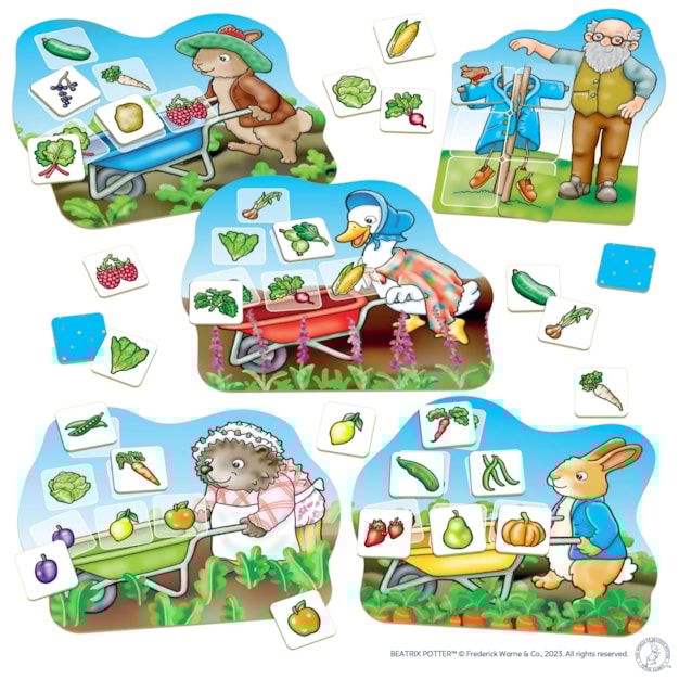 Peter Rabbit™ Veg Patch Lotto Game
