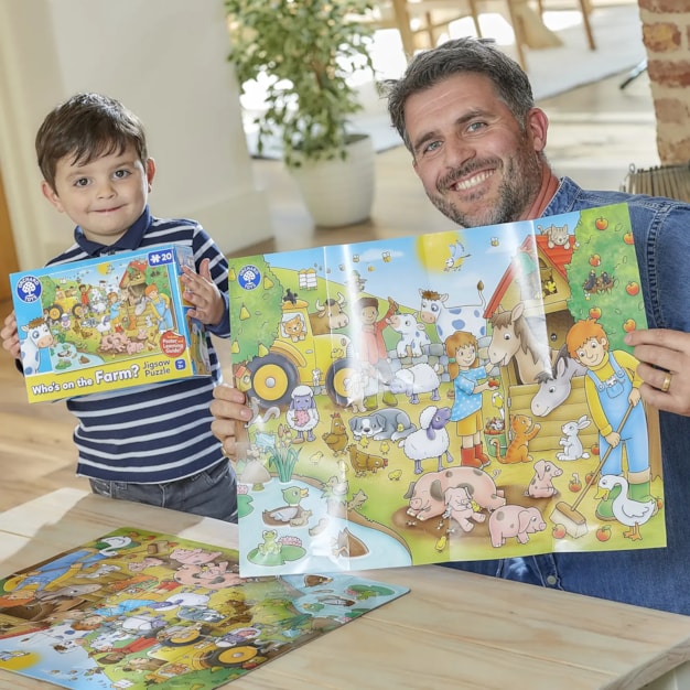 Who's On The Farm? Jigsaw Puzzle Who's On The Farm? Jigsaw Puzzle