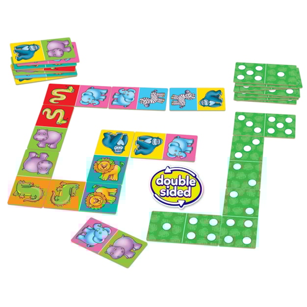 Jungle Dominoes Game