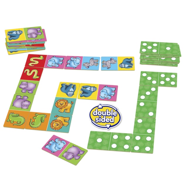 Jungle Dominoes Game