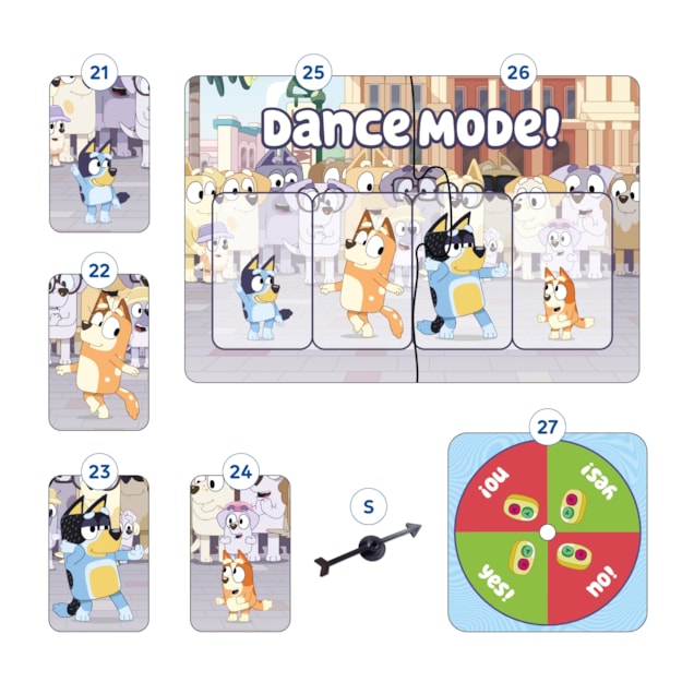 Bluey Dance Mode Misplaced Pieces