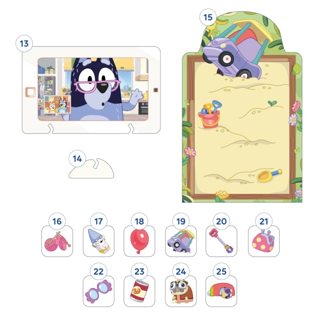 Bluey Grannies Game Misplaced Pieces