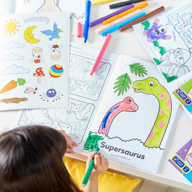 Dinosaurs Colouring Book