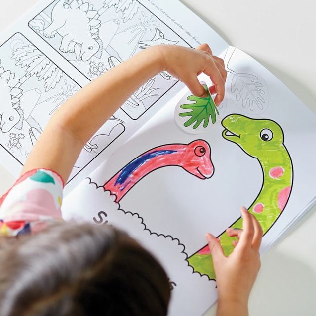 Dinosaurs Colouring Book