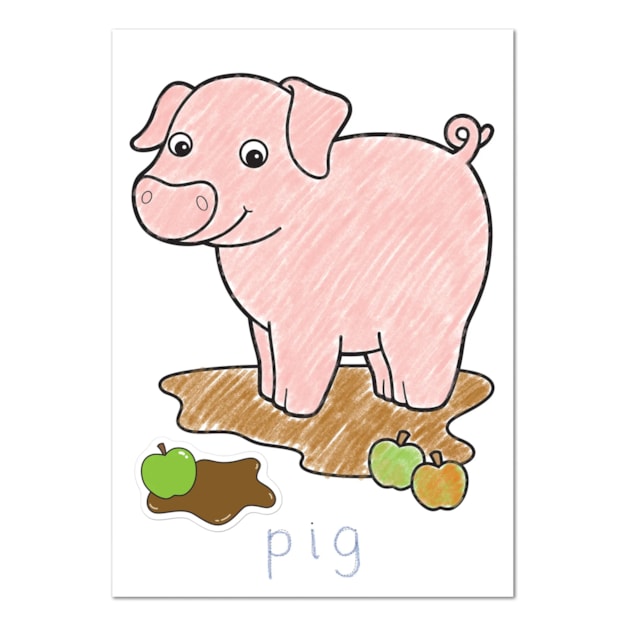 Farmyard Colouring Book | With Stickers