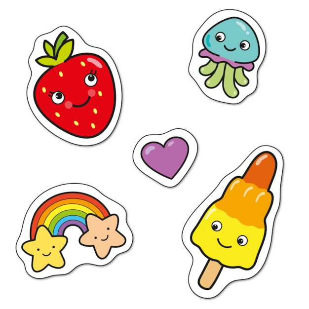 Unicorns, Mermaids and More | With Stickers