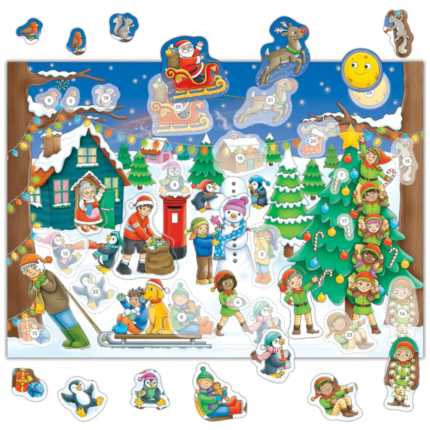 Countdown to Christmas Activity Book