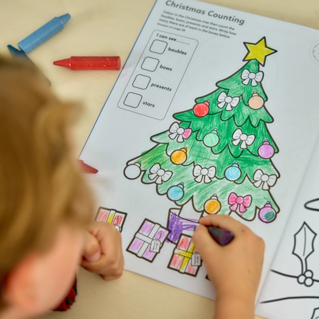 Countdown to Christmas Activity Book