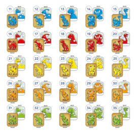 Dirty Dinos Game Misplaced Pieces