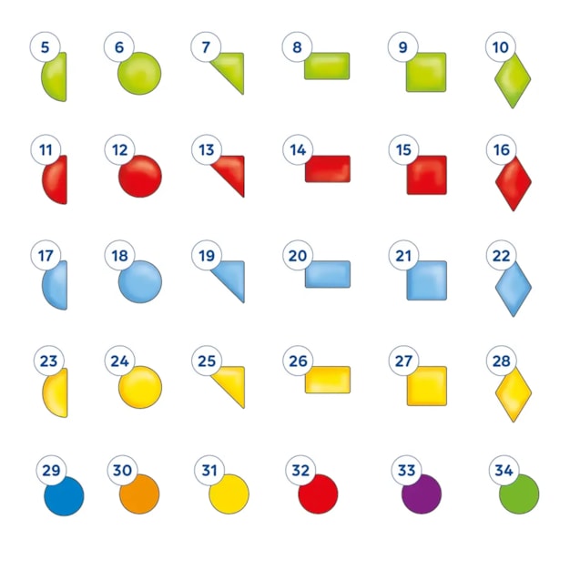 Dotty Dinosaurs Game Misplaced Pieces (Older Version)
