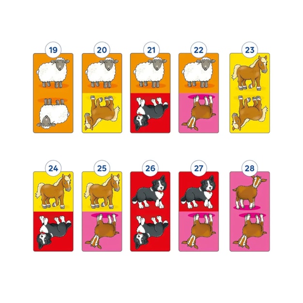 Farmyard Dominoes Game Misplaced Pieces