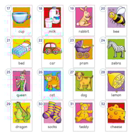 Flashcards Misplaced Pieces