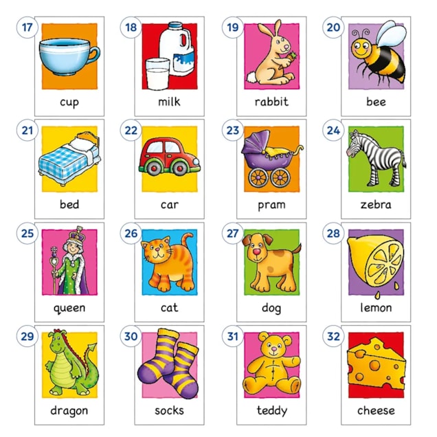 Flashcards Misplaced Pieces