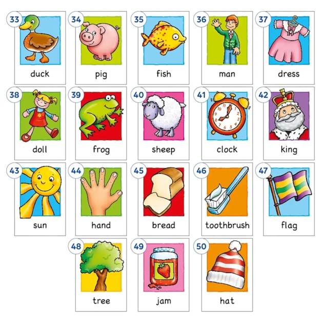 Flashcards Misplaced Pieces