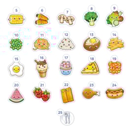 Fun Food Bingo Misplaced Pieces