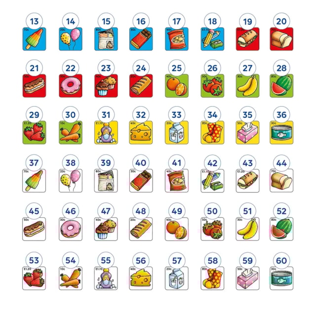 Pop to the Shops International Board Game Misplaced Pieces