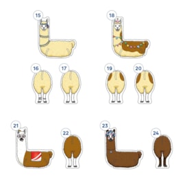 Loopy Llamas Game Misplaced Pieces Loopy Llamas Game Misplaced Pieces
